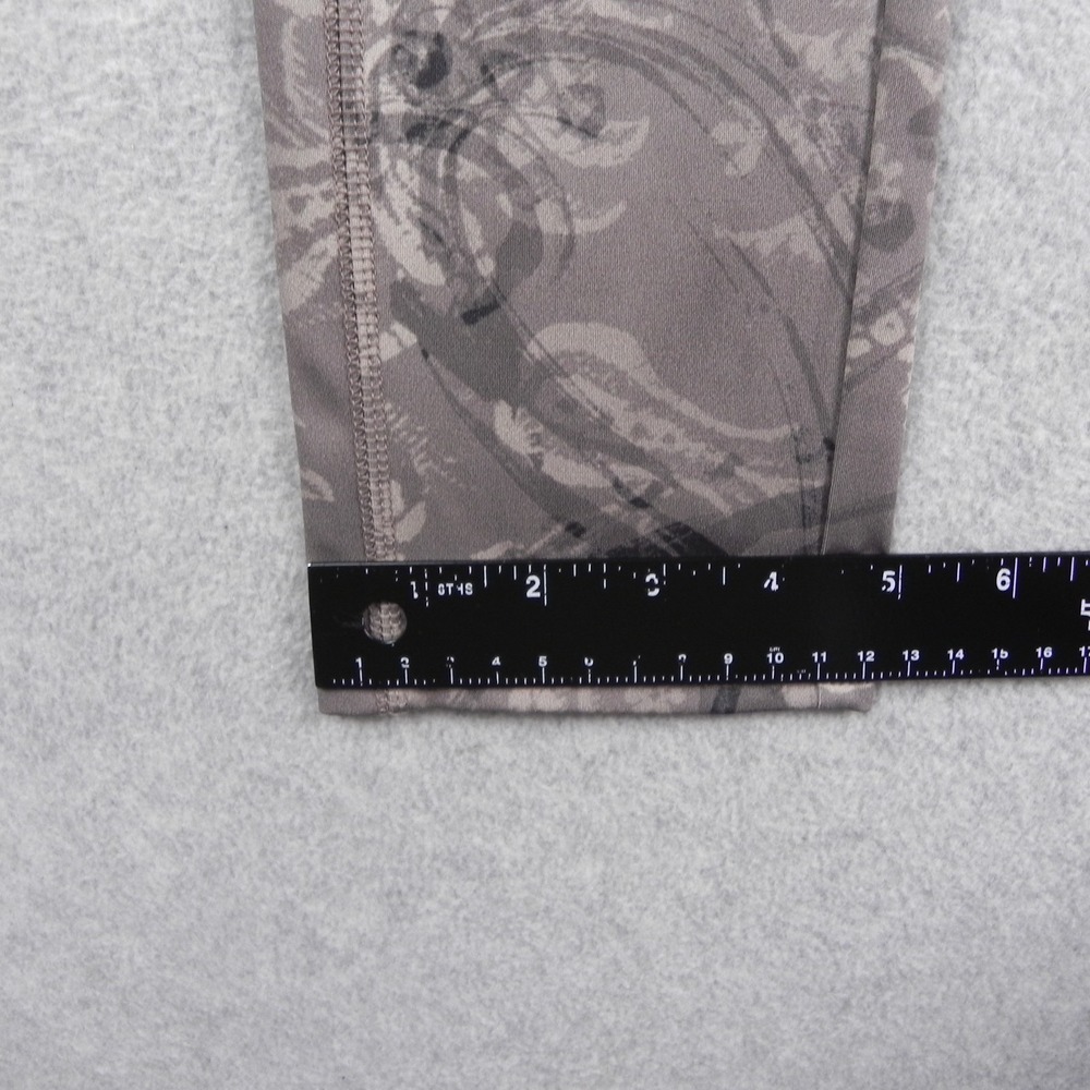 Chico's Zenergy Leggings Womens 2 12/14 Side Pockets Yoga Pants Paisley Floral - Picture 8 of 10